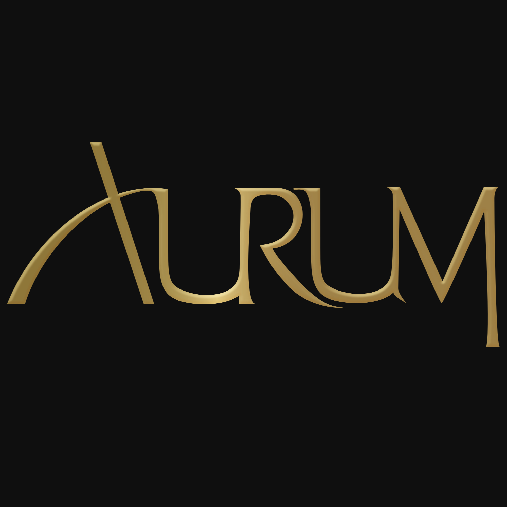AURUM Logo Secondaire Or